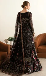 Lehenga in Black Colour For Wedding Guests (2)