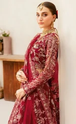 Maroon Lehenga For Wedding Guests (3)
