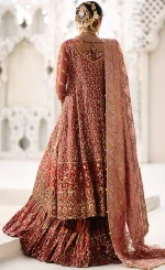 Ghagra with Long Choli​ For Wedding Guests (3)