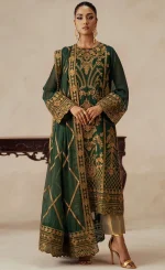 Green Color Punjabi Suit​ For Wedding Guestsss (1)