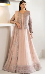 Light Pink Maxi Dress​ For Wedding Guestss (1)