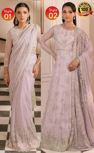 Mauve Color Sareess (1)