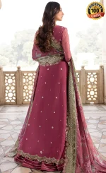 Embroidered-Chiffon-Regal-Rose