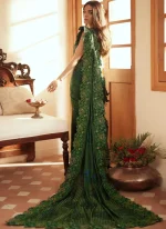 Green Bridal Saree (2)