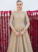 Ivory Nikkah Jacket Lehenga (9)