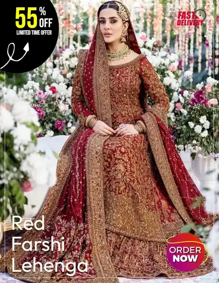 Maroon Bridal Farshi Lehenga 11zon 1