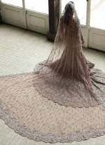 Pink Colour Mermaid Bridal Lehenga (1)