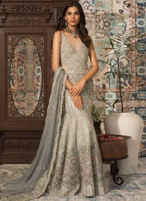 Sea Green Mermaid Bridal Lehenga (3)