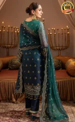 Bottle Green Salwar Kameez For Wedding Guestsss (4)