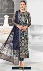 Emerald Green Salwar Kameez​ For Wedding Guests (1)