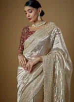 Red Bridal Saree (1)