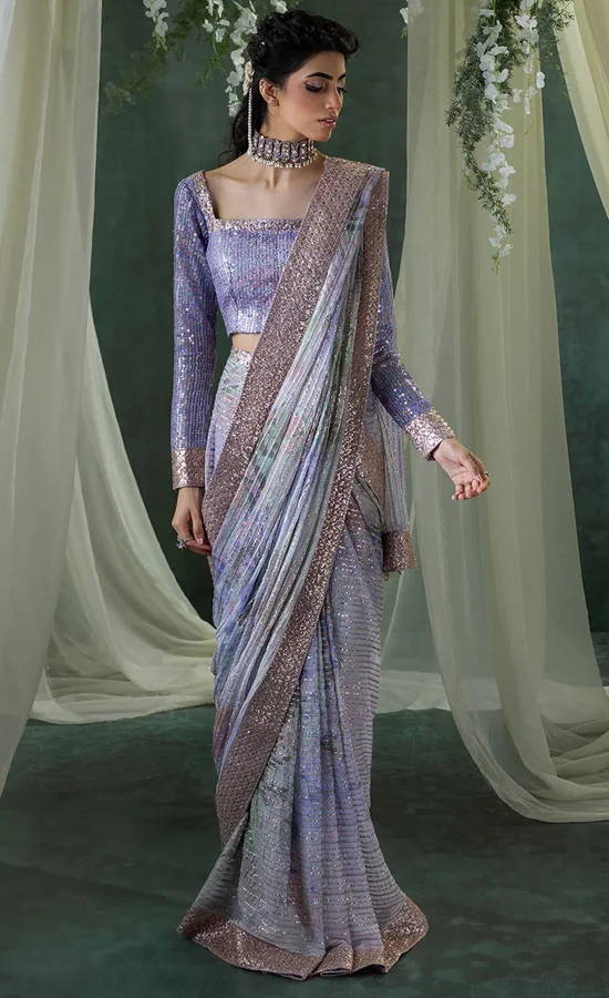 Lavender-Saree-For-Wedding-Guests-1 Lavender-Saree-For-Wedding-Guests-1